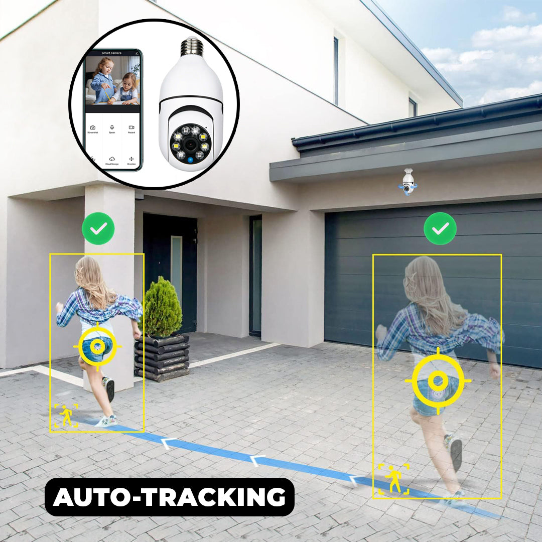 CyberGuard™ Bulb Surveillance Camera