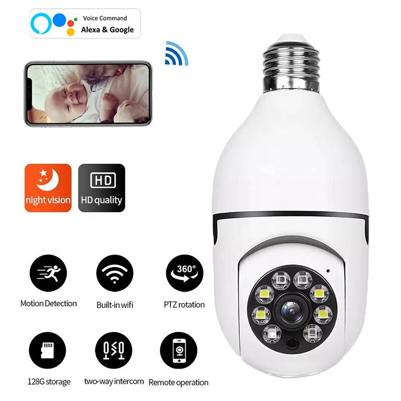 CyberGuard™ Bulb Surveillance Camera